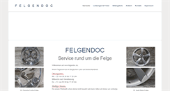 Desktop Screenshot of felgendoc.de